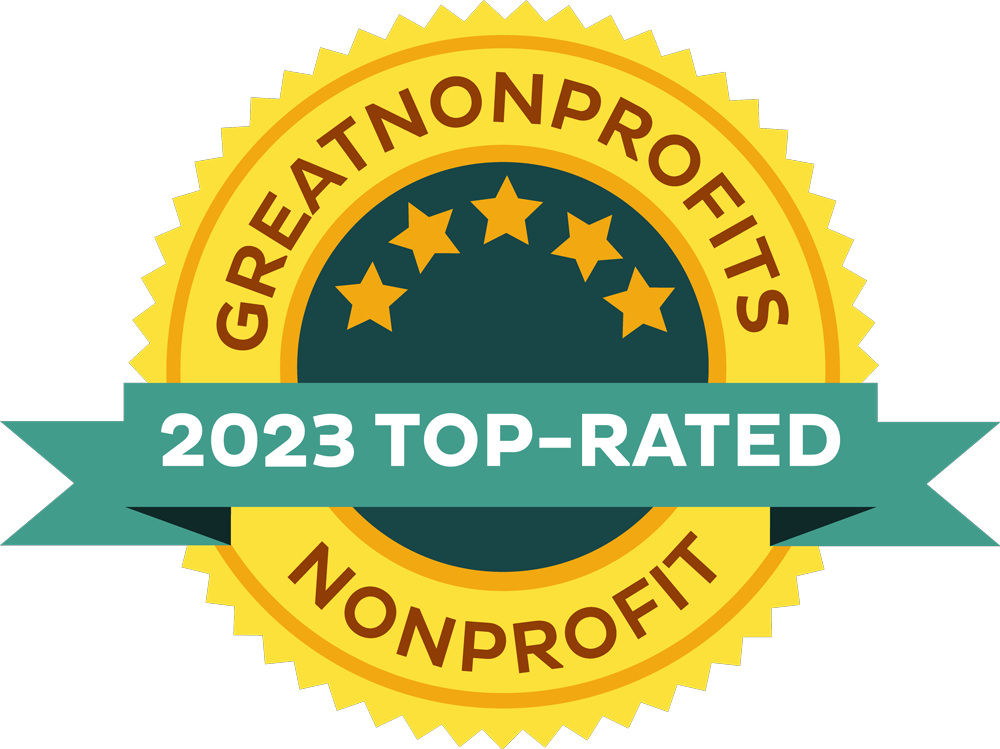 Great Nonprofits 2023 Top-Rated logo