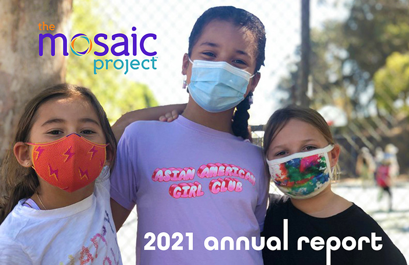 Mosaic Project 2021 annual report cover